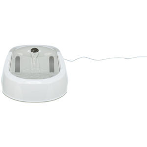 Fontaine automatique Duo Stream 1L blanc/gris pour animaux de compagnie - Product Image 1