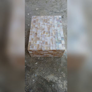 Joyero y Caja de Baratijas Tradicional India Hecha a Mano con Incrustaciones de Nácar, Obra Artística de la INDIA - Product Image 3