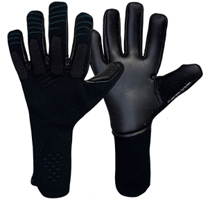 ถุงมือผู้รักษาประตูฟุตบอลมืออาชีพ ระบายอากาศได้ดี ผลิตจากยางลาเท็กซ์และ PU สำหรับการฝึกซ้อมฟุตบอลและฟุตซอล อุปกรณ์สำหรับผู้รักษาประตู - Product Image 2