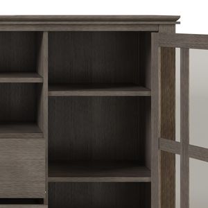 ขาตั้งทีวีสูงสำหรับบ้านไร่สไตล์โรงนาทำมือสีเทา - Product Image 2