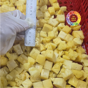 Ananas Congelé en Gros (Tranches, Cubes, Purée) Entier 100% Naturel de Haute Qualité, Congelation IQF, Emballage Sous Vide - Product Image 1