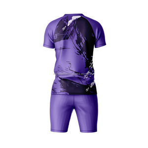 2025 nouveau jeu d'uniformes de football haute Performance tissu à séchage rapide Sublimation complète vêtements d'équipe Logo personnalisé OEM usine en gros - Product Image 2