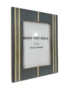 Handmade Premium Quality Resin Crafts Inlay <b>Photo</b> <b>Frame</b> Vintage Artisan Design Cross Style Pattern Great for Gifting-Wholesale - Product Image 1