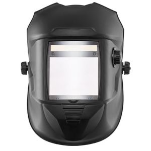 Casco per saldatura auto-oscurante con 4 sensori di arco, 10x8 cm, a colori reali, alimentato a energia solare, maschera per saldatore con gradazione 4/5, ampia visuale da 9 pollici - Product Image 1