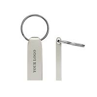 Vente en gros Clé USB en métal Mini Clé USB 1 2 4 8 16 32 64 100 120 128 Gig Gb Clés USB personnalisées 64 Gig