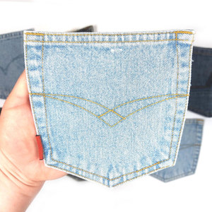 Mini billetera de mezclilla vintage, monedero pequeño, tarjetero portátil, organizador de efectivo compacto para mujeres y hombres, mini billetera de mezclilla - Product Image 1