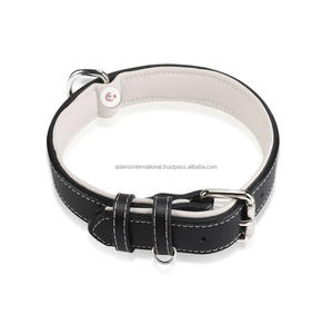 Collier de chien en cuir de haute qualité, pour animaux domestiques, à prix réglable, sur mesure - Product Image 2