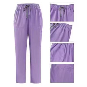 Tenue d'hôpital professionnelle légère pour le personnel médical, ensemble de vêtements de travail avec haut et pantalon confortables - Product Image 4