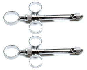 Jeringa de aspiración dental de acero inoxidable con cabezales métricos e imperiales, herramientas e instrumentos para anestesia dental - Product Image 2