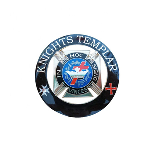 Badges et emblèmes de voiture personnalisés en gros, emblèmes de voiture maçonniques découpés, badges maçonniques avec service d'expédition et de livraison OEM - Product Image 5