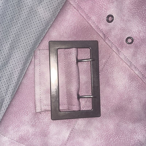 Mini-jupe en similicuir à taille haute pour femme avec boucles de ceinture, style punk, couleur unie, à porter toute l'année - Product Image 6