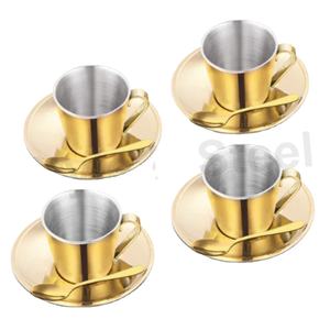 Ustensiles de cuisine en acier inoxydable Confiture Soucoupes Tasse pour Sauce Thé et Condiment Stockage - Product Image 3