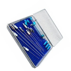 Ensemble de 17 pièces pour greffe de graisse faciale, boîte d'aspiration chirurgicale stérile Lipo Luer Lock pour transfert de graisse en chirurgie plastique - Product Image 5