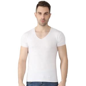 Premium Unisex Plus Size <b>T</b>-<b>Shirt</b> Breathable Spandex Knitted Street Style Custom Logo Printing Garment Dyed Wholesale Blank - Product Image 6