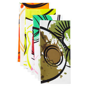 Serviettes de cuisine à motifs de fruits éclaboussés - Product Image 5