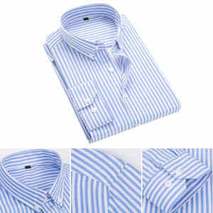 Camisas de Vestir Personalizadas para Hombre, 2025 Sports, 100% Algodón, Cuello Alto, Transpirables, de Secado Rápido, Diseño Sólido, Alta Calidad, al por Mayor - Product Image 5