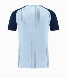 Conjunto de Camiseta y Pantalones Cortos de Fútbol con Cuello en V, Impresión Sublimada, Absorbe la Humedad, Transpirable, Patrón 3D, Nombre del Equipo Personalizado, Cintura Elástica, para Hombre - Product Image 6
