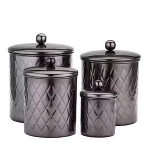 Recipiente de Almacenamiento de Alimentos de Cobre con Tapa Hermética, Contenedor de Cocina Vintage Hecho a Mano para Preservar la Frescura - Product Image 5
