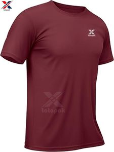 Camiseta Básica de Cuello Redondo para Hombre, Personalizada con Impresión Digital, Color Liso, Sin Marca, Tejido Suave, 100% Algodón, Holgada, 240g, Casual - Product Image 5