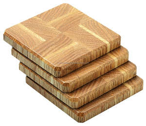 Posavasos de madera de nogal hechos a mano de Venta caliente disponibles a precio de venta completo con tamaño personalizado y forma cuadrada de diseño - Product Image 5