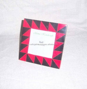 Bone Inlay with Resin <b>Photo</b> <b>Frame</b> for Customized Natural <b>White</b> Color for Best Wedding Photi Franme for Hot Sale Product - Product Image 1