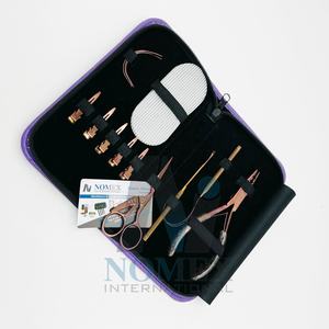 คีม3รูสำหรับการต่อผมสีโรสโกลด์เคลือบพร้อมที่จับแบบระยิบระยับทำจากสเตนเลสสตีลแข็งออกแบบโลโก้ได้ตามต้องการ - Product Image 6