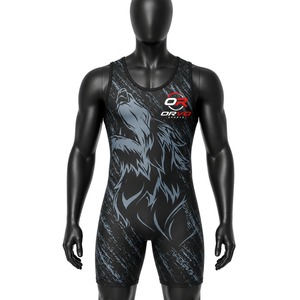 ORVO SPORTS Singlet de Lucha Libre Personalizado, Transpirable, de Secado Rápido, Talla Grande, Unisex, Camiseta sin Mangas, Ajustada, Sublimada - Product Image 3