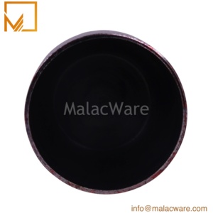 Bougie vide de forme ronde gravée multi-design avec logo antique, pot en étain fait à la main en métal, décoration de Noël - Product Image 3