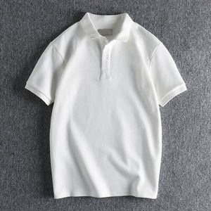 Nouveau Polo Homme Motif Américain Été Coton Pur Manches Courtes Décontracté Jeunesse - Product Image 4