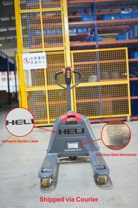 Transpaleta Eléctrica con Batería de Litio de 1.5 Toneladas y 2 Toneladas con Certificado CE - Product Image 3