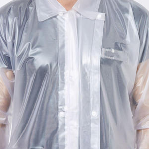 New Design PE <b>Plastic</b> Waterproof Rain Coat Disposable Raincoat for Adult Breathable and Customize Outdoor Rain Jacket - Product Image 5