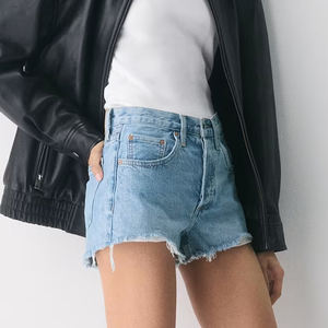 Shorts de Mezclilla Premium para Mujer, Algodón de Alta Calidad, Diseño Moderno con Servicio OEM para Compradores al por Mayor, Diseño Casual 2026 - Product Image 6