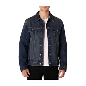 เสื้อแจ็คเก็ตยีนส์ผู้ชายมีสไตล์ ทรงเข้ารูป ติดกระดุม ลำลอง น้ำหนักเบา ทนทาน เสื้อคลุมสำหรับผู้ชาย - Product Image 1