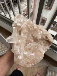 Cristal de quartz himalayen blanc transparent |   Pierre naturelle de guérison pour collection et décoration intérieure - Product Image 4