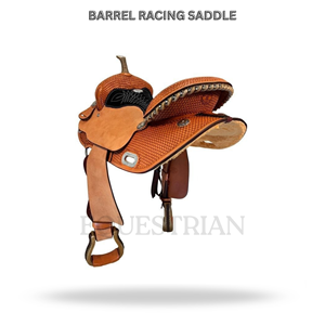 Selle de barrel racing, selle d'équitation, équipement équestre - Product Image 2