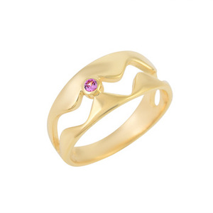 Anillos de Plata de Ley S925 de Alta Calidad con Zafiro Rosa Natural y Diamantes, Chapados en Oro, Joyería Fina, Regalos Especiales para Novias - Product Image 1