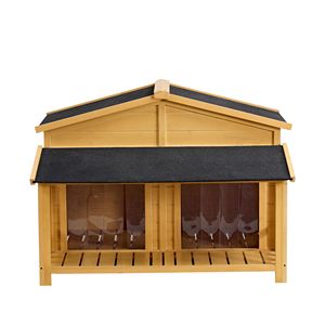 Cuccia per Cani Impermeabile in Legno per Esterni e Interni, Stile Casetta in Legno, per Cani di Taglia Media, Cucce e Mobili per Animali Domestici - Product Image 6