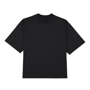 เสื้อยืดโอเวอร์ไซส์ทรงหลวม พิมพ์ลายได้ตามต้องการ เนื้อผ้าหนา 100% ผ้าฝ้าย เสื้อยืดผู้ชาย เสื้อยืดผ้าฝ้าย คุณภาพสูง ระบายอากาศได้ดี - Product Image 3