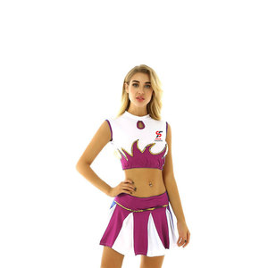 Nouvel arrivage Solid Trader : Matière douce au toucher, couleurs vives, ajustement parfait pour la danse, les événements sportifs et les uniformes de cheerleading. - Product Image 5