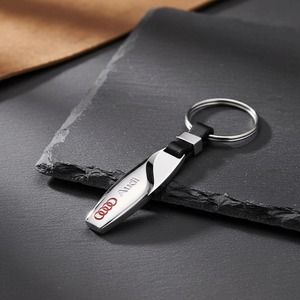 Llavero Ovalado de Acero Inoxidable Más Vendido, con Logotipo Grabado, Anillo de Llaves de Metal de Lujo, Regalo Promocional, Resistente - Product Image 5