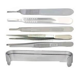 Nuevos Conjuntos de Instrumentos Quirúrgicos de Acero Inoxidable Color Plata en Venta - Product Image 3