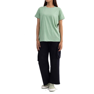 Women's Plus Size T-Shirt with <b>Canvas</b> Fabric Eco-Friendly & Breathable Streetwear Style Gentle Comfort for Relaxed Everyday Wear - Product Image 1