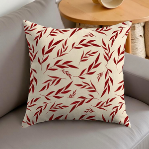 Cotton Accent Modern Cushion Filled Square Pillow <b>Cover</b> for <b>Sofa</b>, Bed & Living Space Decor - Product Image 3