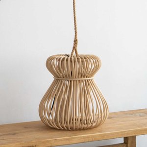 Wholesale Handmade Rattan Pendant <b>Light</b> Natural Woven Hanging Lamp Boho <b>Decor</b> Lighting for Living Room Bedroom Restaurant Modern - Product Image 1