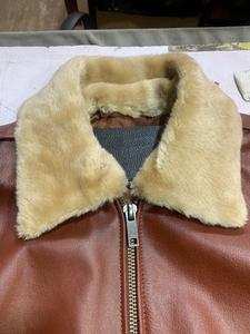 Winter Leather Jackets Pure Leather Jacket Men 100% <b>Genuine</b> Leather Puffer Collar Waterproof & Breathable All Sizes - Product Image 4