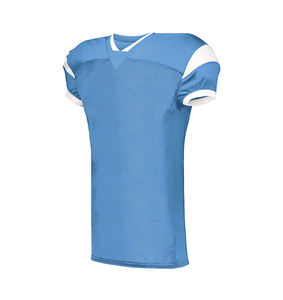 Camiseta de fútbol americano de alta calidad, transpirable, 100 % poliéster, con protección UV, nombre y número personalizados. - Product Image 6