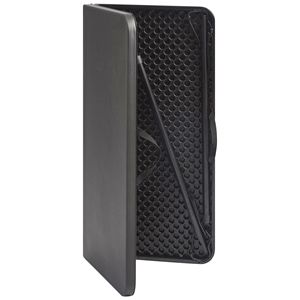 Mesa plegable de resina para exteriores de 34 ", diseño cuadrado negro rico - Product Image 3