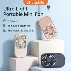 พัดลมมือถือ Jisulife รุ่น Life 2 FA49 สีน้ำตาล - Product Image 3