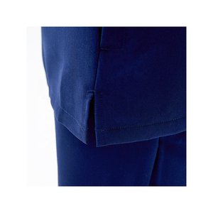 Mens Medical Corduroy Scrub Suit Set Breathable High Quality Comfortable Lightweight Short Sleeve <b>Top</b> Pants Healthcare Uniform - Product Image 3