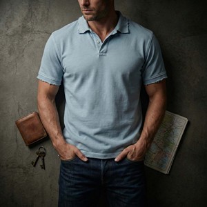 Vente en gros de streetwear pour hommes avec logo personnalisé, t-shirt en coton tricoté de haute qualité, à effet vintage, bords bruts et délavé, vierge, imprimé - Product Image 3